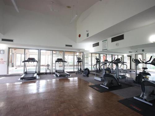 217 4404 122 Street, Edmonton, AB - Indoor Photo Showing Gym Room