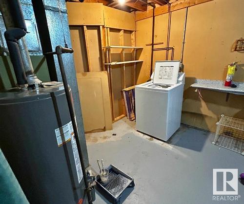 3707 53 Street, Wetaskiwin, AB - Indoor Photo Showing Laundry Room