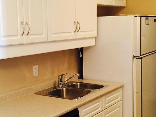 1406 12141 Jasper Avenue, Edmonton, AB - Indoor Photo Showing Kitchen With Double Sink