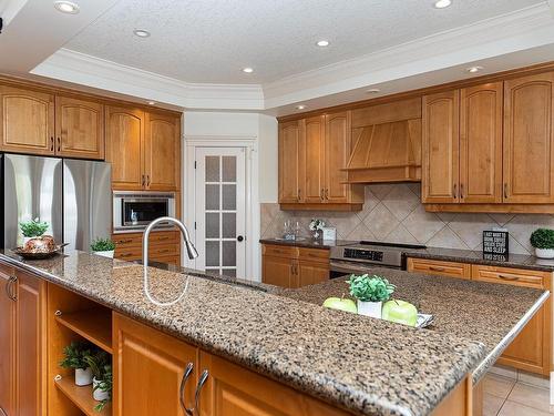 237 Tory Crescent, Edmonton, AB - Indoor Photo Showing Kitchen With Upgraded Kitchen