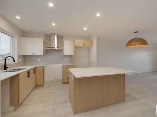 22415 88 Avenue, Edmonton, AB - Indoor Photo Showing Kitchen With Double Sink