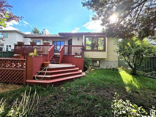 212 Ferguson Place, Edmonton, AB - Outdoor With Deck Patio Veranda