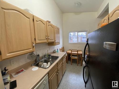 11839 45 Street, Edmonton, AB - Indoor Photo Showing Kitchen With Double Sink