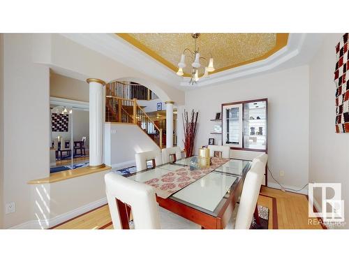 16627 70 Street, Edmonton, AB - Indoor Photo Showing Dining Room