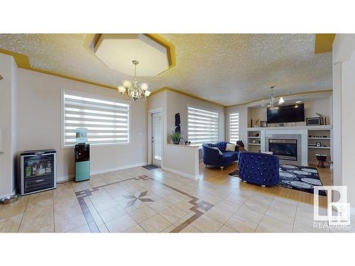 16627 70 Street, Edmonton, AB - Indoor With Fireplace