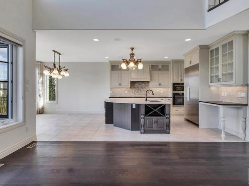 4409 Kennedy Cove, Edmonton, AB - Indoor Photo Showing Kitchen With Upgraded Kitchen