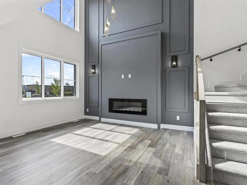 4723 168 Avenue, Edmonton, AB - Indoor With Fireplace