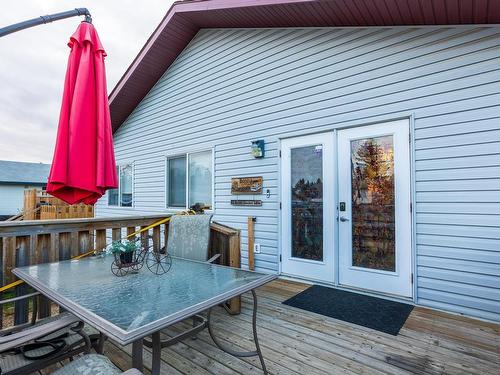 33 Spruce Meadow Lane, Bon Accord, AB - Outdoor With Deck Patio Veranda With Exterior