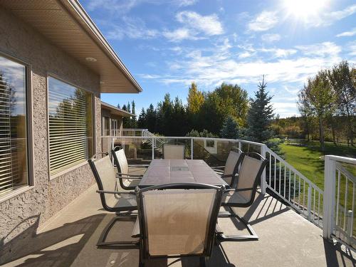 1 26029 Twp Rd 512, Rural Parkland County, AB - Outdoor With Deck Patio Veranda With Exterior