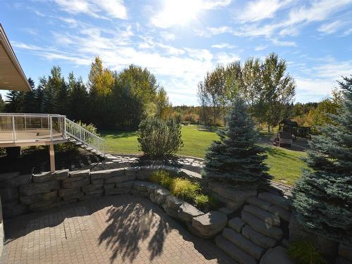 1 26029 Twp Rd 512, Rural Parkland County, AB - Outdoor With Deck Patio Veranda With View