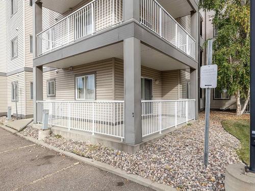 106 3425 19 Street, Edmonton, AB - Outdoor With Balcony With Exterior