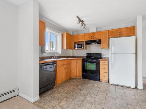 106 3425 19 Street, Edmonton, AB - Indoor Photo Showing Kitchen