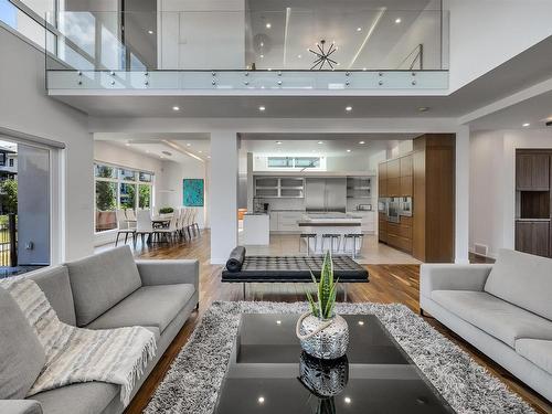 3625 Westcliff Way, Edmonton, AB - Indoor Photo Showing Living Room