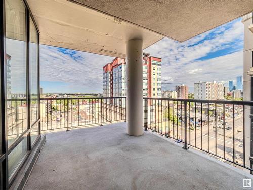 902 11933 Jasper Avenue, Edmonton, AB - Outdoor With Balcony With Exterior