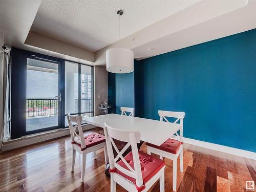 902 11933 Jasper Avenue, Edmonton, AB - Indoor Photo Showing Dining Room