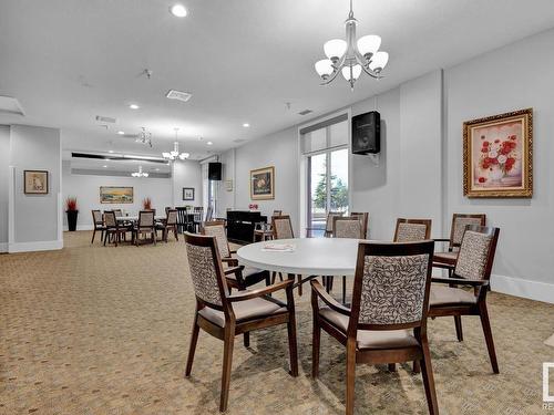 708 6608 28 Avenue, Edmonton, AB - Indoor Photo Showing Dining Room