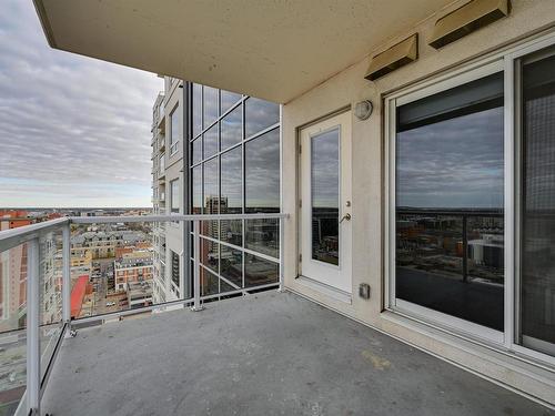 1805 10410 102 Avenue, Edmonton, AB - Outdoor With Balcony With Exterior