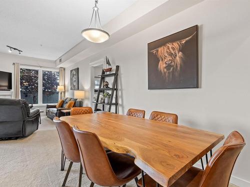 107 10333 112 Street, Edmonton, AB - Indoor Photo Showing Dining Room