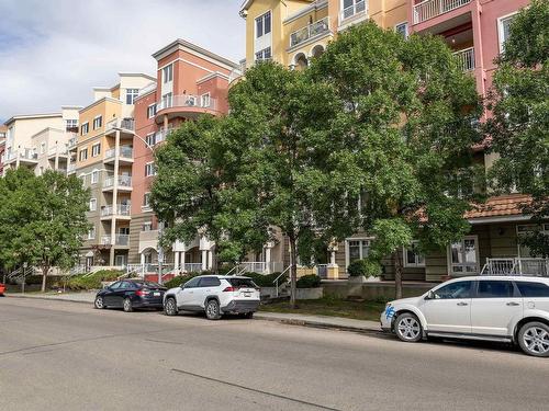 107 10333 112 Street, Edmonton, AB - Outdoor With Balcony With Facade