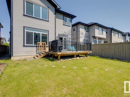 3257 Abbott Crescent, Edmonton, AB - Outdoor With Deck Patio Veranda With Exterior