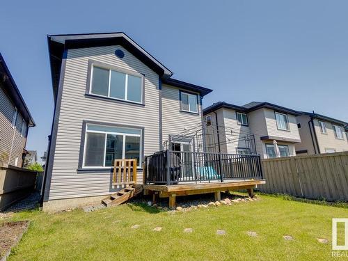 3257 Abbott Crescent, Edmonton, AB - Outdoor With Deck Patio Veranda With Exterior