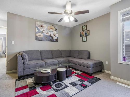 2304 86 Street, Edmonton, AB - Indoor Photo Showing Living Room