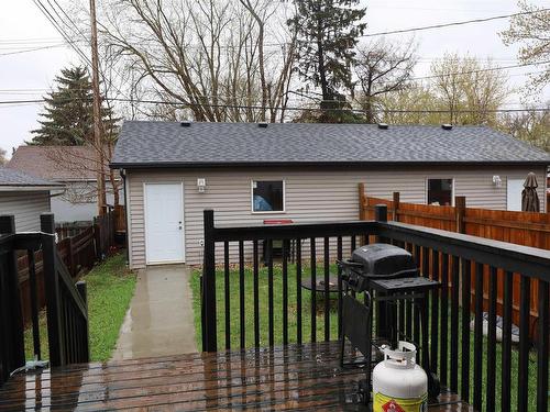 11906 68 Street, Edmonton, AB - Outdoor With Deck Patio Veranda With Exterior