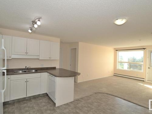 315 13625 34 Street, Edmonton, AB - Indoor Photo Showing Kitchen With Double Sink