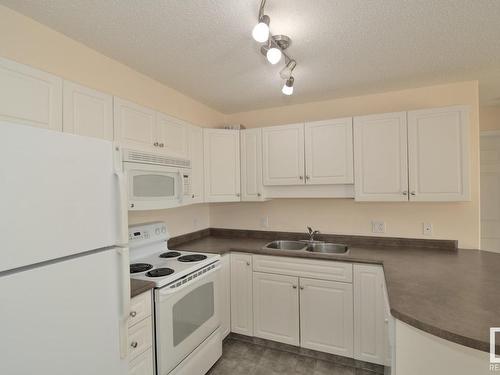 315 13625 34 Street, Edmonton, AB - Indoor Photo Showing Kitchen With Double Sink