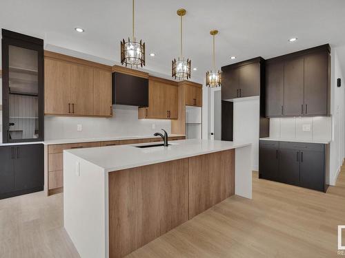 20912 128 Avenue, Edmonton, AB - Indoor Photo Showing Kitchen