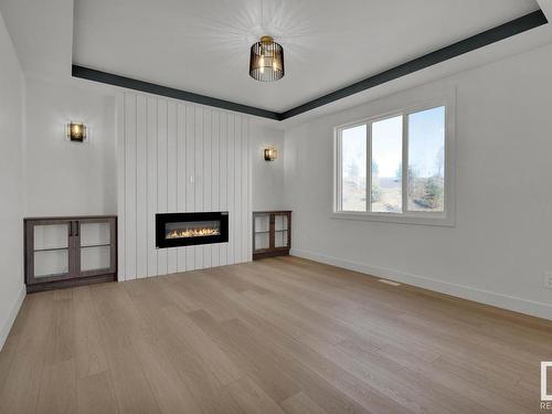 20912 128 Avenue, Edmonton, AB - Indoor With Fireplace