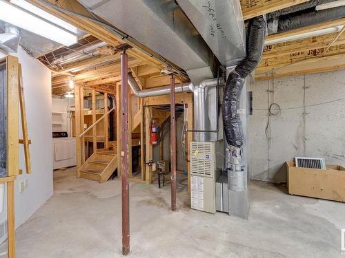 105 Bulyea Road, Edmonton, AB - Indoor Photo Showing Basement