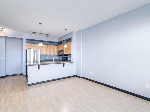 1-307 4245 139 Avenue, Edmonton, AB - Indoor Photo Showing Kitchen With Double Sink