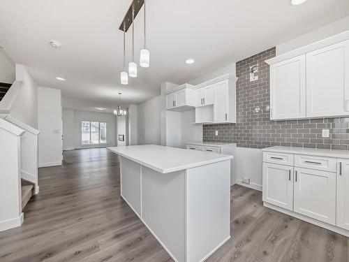 440 29 Street, Edmonton, AB - Indoor Photo Showing Kitchen With Upgraded Kitchen