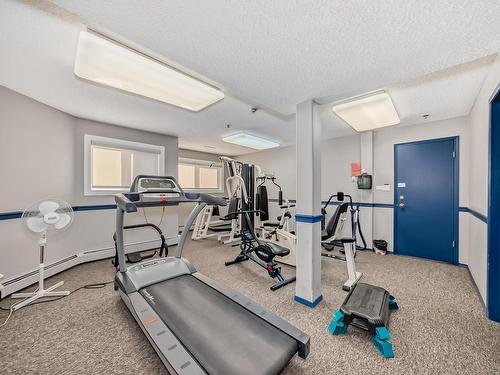 102 7905 96 Street, Edmonton, AB - Indoor Photo Showing Gym Room