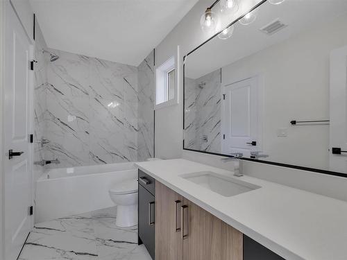 397 Bluff Cove, Leduc, AB - Indoor Photo Showing Bathroom