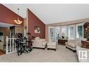 56 Alton Drive, Leduc, AB  - Indoor Photo Showing Living Room 