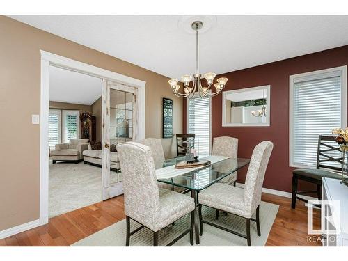 56 Alton Drive, Leduc, AB - Indoor Photo Showing Dining Room