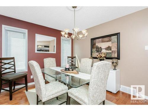 56 Alton Drive, Leduc, AB - Indoor Photo Showing Dining Room