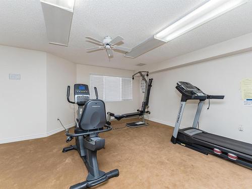 213 69 Crystal Lane, Sherwood Park, AB - Indoor Photo Showing Gym Room