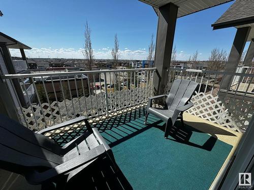 432 3425 19 Street, Edmonton, AB - Outdoor With Deck Patio Veranda With View With Exterior