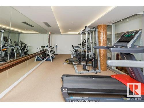 706 2612 109 Street, Edmonton, AB - Indoor Photo Showing Gym Room