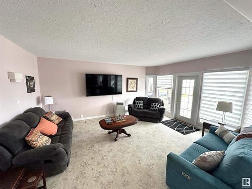 205 1 Ave W, Rural Wetaskiwin County, AB - Indoor Photo Showing Living Room