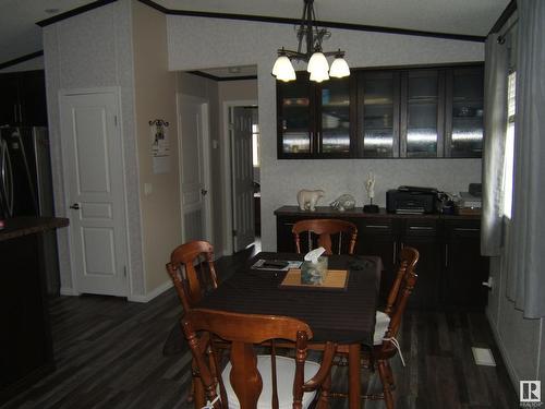 4605 57 Street, Two Hills, AB - Indoor Photo Showing Dining Room