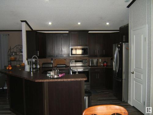 4605 57 Street, Two Hills, AB - Indoor Photo Showing Kitchen