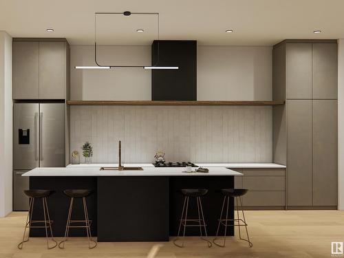 8632 79 Street, Edmonton, AB - Indoor Photo Showing Kitchen