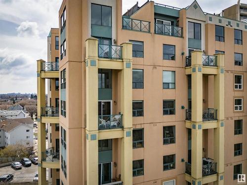 504 10855 Saskatchewan Drive, Edmonton, AB - Outdoor With Balcony