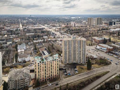 504 10855 Saskatchewan Drive, Edmonton, AB - Outdoor With View