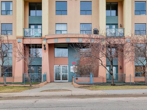 504 10855 Saskatchewan Drive, Edmonton, AB - Outdoor With Facade