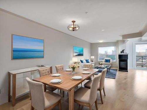 504 10855 Saskatchewan Drive, Edmonton, AB - Indoor Photo Showing Dining Room